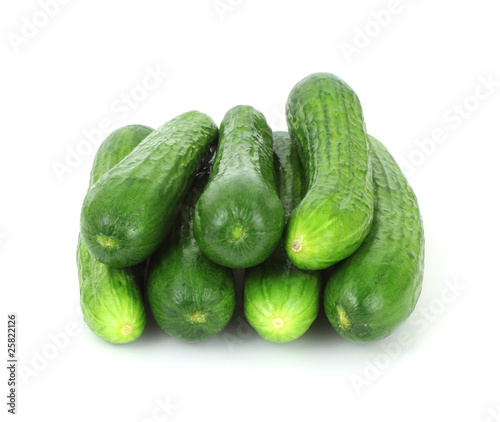 Photo: Stack Small Seedless Cucumbers Stack Small Seedless Cucumbers