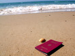 Reisepass am Strand