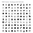 100 Icons - Ecology and Climate Set