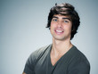 homme brun portrait beauté mode