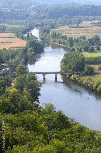 Photo: Paysage vu de Domme Paysage vu de Domme