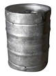 Gastronomie Bierfass mit Freistellpfad