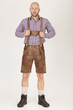 Tracht Lederhose braun