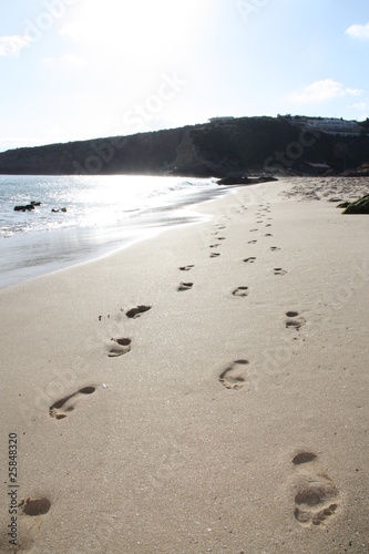 Foto: Spuren im Sand Spuren im Sand