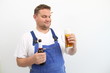Jetzt ein schönes Glas Bier