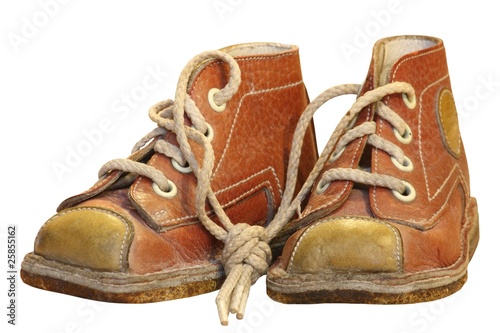 Photo: Kinderschuhe freigestellt Kinderschuhe freigestellt