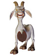 Goat cartoon hey stop there