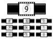 Film countdown illustration - vector Film countdown illustration - vector