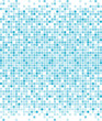Blue pixels background - vector