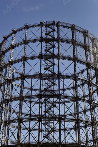 Photo: Gasometer, Gerüst Gasometer, Gerüst