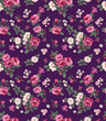 Gorgeous roses seamless background