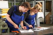 In der Ausbildung