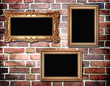 Vintage background with frames Vintage background with frames