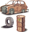 Old and rusty stuff