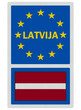 EU signs series - Latvia (in Latvian language), photo realistic, EU signs series - Latvia (in Latvian language), photo realistic,
