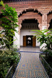 Dans le patio du paalis de la bahia à Marakech Dans le patio du paalis de la bahia à Marakech
