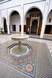 Au centre du palais de la Bahia à Marrakech Au centre du palais de la Bahia à Marrakech