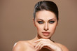 Portrait of beautiful woman
