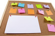 Notice board background