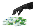 Hand in glove and money