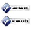 Garantie und Qualität
