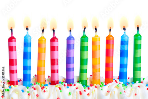 Photo: Birthday candles Birthday candles