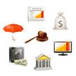 Business icon set