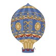 Montgolfier brothers' hot air balloon, first human flight, 1783 Montgolfier brothers' hot air balloon, first human flight, 1783
