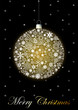 Winter gold postcard Winter gold postcard