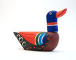 Colorful Wooden Duck Colorful Wooden Duck