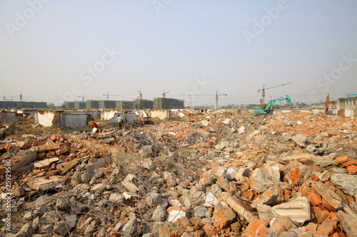 Photo: housing demolition materials housing demolition materials