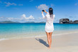 attractive woman beach