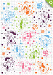 Dog set vector
