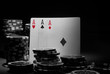 Photo: Poker background Poker background