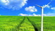 Video: Wind Turbine Green Energy with Time-lapse Clouds Wind Turbine Green Energy with Time-lapse Clouds