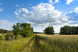 Windkraftanlage - Landschaft Windkraftanlage - Landschaft