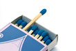 Allumettes bleues