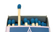 Allumettes bleues