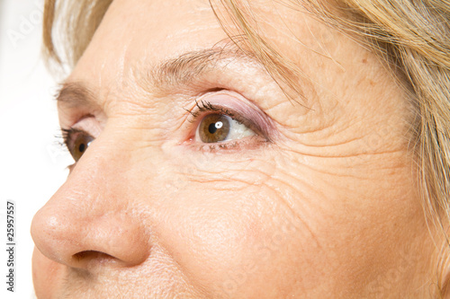 Photo: Close up of senior woman's eyes Close up of senior woman's eyes