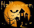 Halloween night.