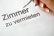 zimmer zu vermieten