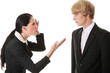 Work Colleagues arguing Work Colleagues arguing