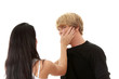 Man and woman conflict Man and woman conflict