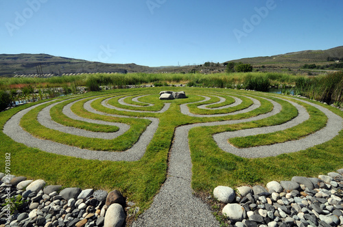 Photo: Washington outdoor Labyrinth Washington outdoor Labyrinth
