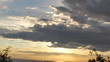 sunset over the black sea. HD timelapse clip.