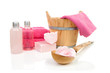accessory for sauna or spa over white background