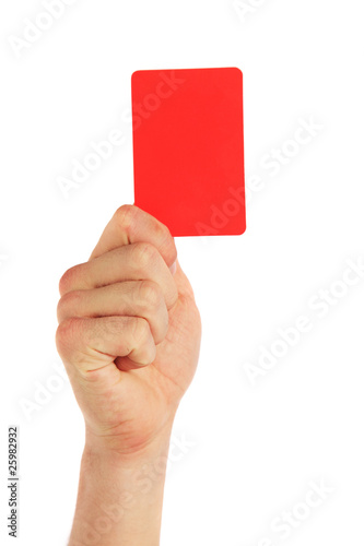 Photo: Rote Karte Rote Karte