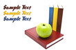 books and apple