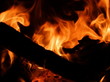 blazing flame afire with coals blazing flame afire with coals