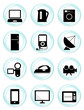 electronic icons set